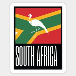 South Africa Country Symbols Sticker